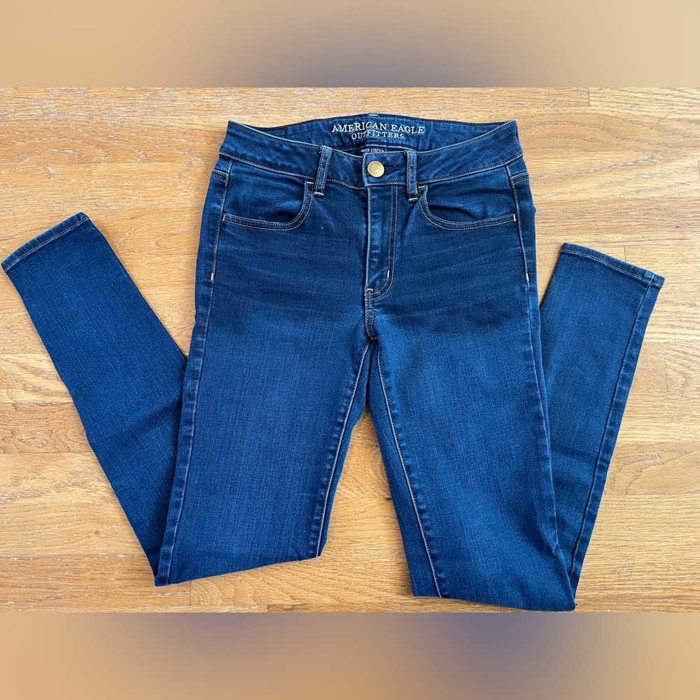 American Eagle Size 6 long jeggings | American Eagle Jeggings - Picture 4 of 6